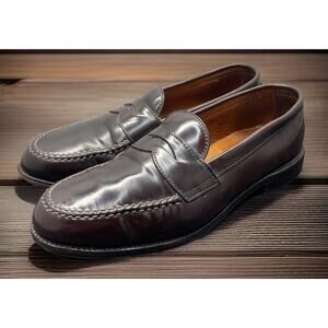 Alden 986 Shell Cordovan LHS Penny Loafers Shoes Mens 9.5 Horween Fast Ship